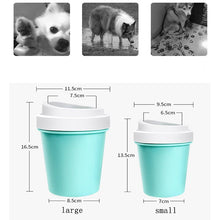 Load image into Gallery viewer, Pet Dog Paw Cleaner Cup
